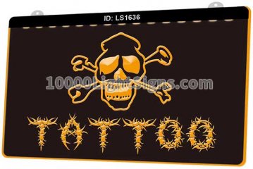 LS1636 Tattoo Shop Pub Miami Ink