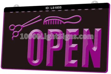 LS1855 Open Hair Cut Scissor Barber Shop
