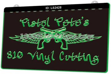 LS2428 Pistols Wings Tattoo