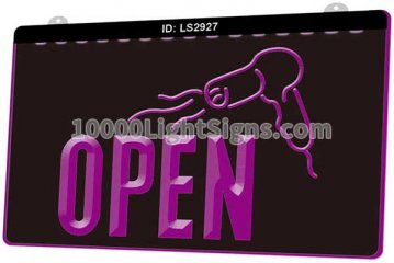 LS2927 Cut Dry Hair Open