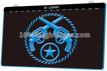 LD0091 Western Pistols Crossed Guns Star.jpg