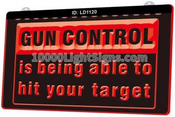 LD1120 Gun Control Is Being Able to Hit Your Target