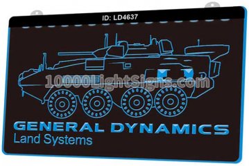 LD4637 General Dynamics Land Systems Tank