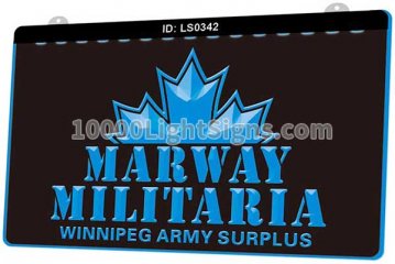 LS0342 Marway Militaria Winnipeg Army Surplus