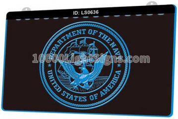LS0636 US Navy Eagle Bar Badge