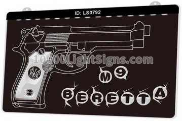 LS0792 Beretta M9 Gun