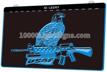 LS2301 Military Eagle Gun Weapon Hawk USAF