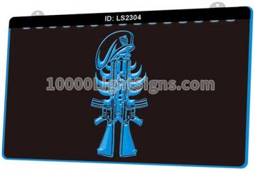 LS2304 ARMY Military Gun