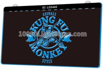 LD3443 Kung Fu Monkey Animals Style