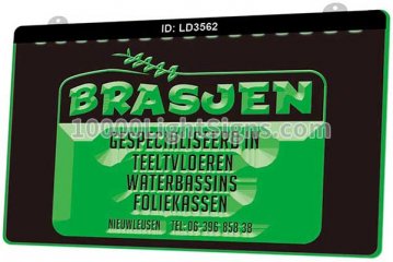 LD3562 Brasjen Gespecialiseerd in Teeltvloeren Waterbassins Foliekassen