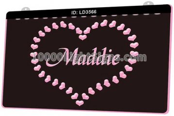 LD3566 LOve Heart Maddie