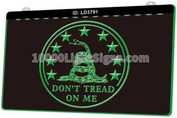 LD3791 Dont Tred On Me Snake