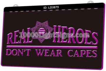 LD3875 Police Officer Deputy Sheriff Real Heroes