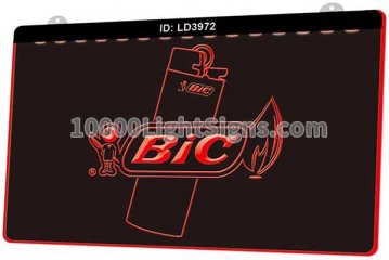LD3972 Bic Lighters Razors Pens