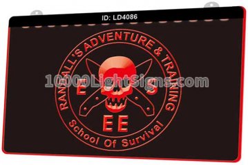 LD4086 Randalls Adventure Training School of Survival Skull