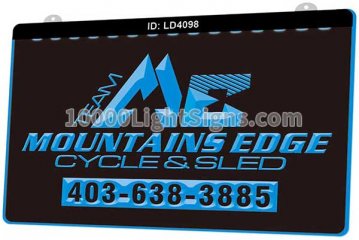 LD4098 Mountains Edge Cycle Sled Team