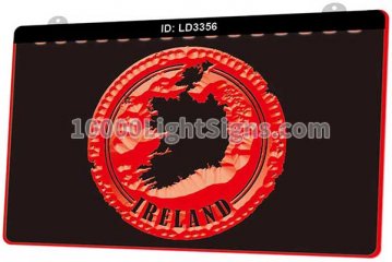 LD3356 Vintage Ireland Stamp