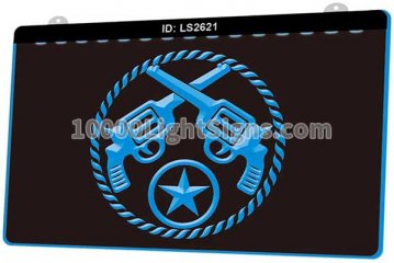 LS2621 Circle Gun Star