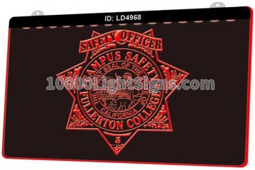 LD4968 Safety Officer Campus Fullerton College