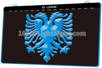 LS0648 Albanian Eagle Bar Pub Club