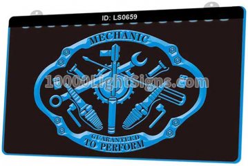 LS0659 Mechanic Tools Repair Shop