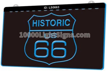 LS0663 Route 66 Historic Bar Beer