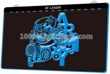 LS3205 Gas Mask Army