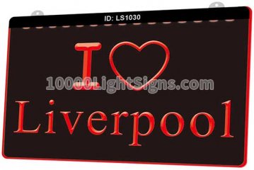 LS1030 I Love Liverpool Bar Pub Club