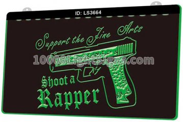 LS3664 Shoot A Rapper Pistol