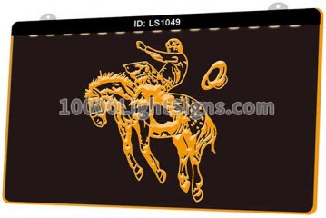 LS1049 Western Cowboys Horse