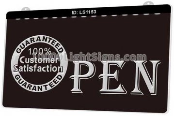 LS1153 Open Guaranteed Customer Satisfaction 100 Shop