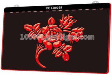 LD0089 Flower Coming Up Roses