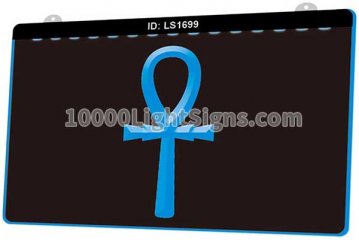 LS1699 Egyptian Ankh Hieroglyphic
