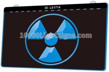 LS1714 Radioactive Symbol