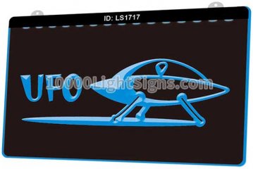 LS1717 Space Ship Alien Ufo Cartoon