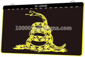 LD0252 Dont Tread on Me Snakes