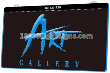 LS1730 Art Gallery Shop Advertising