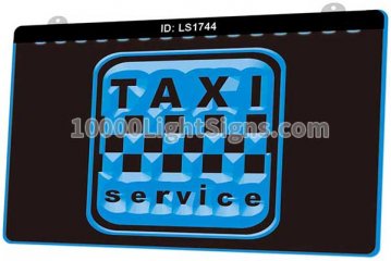 LS1744 Taxi Service Cab Lure