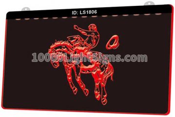 LS1806 Western Cowboys Horse