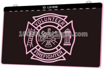 LS1858 Firefighter Volunteer Fire Dept
