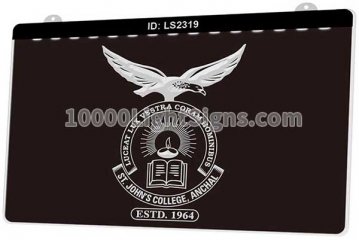 LS2319 Luceat Lux Vestra Coram Hominibus ST Johns College Anchal