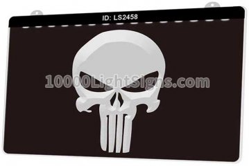 LS2458 Punisher skull