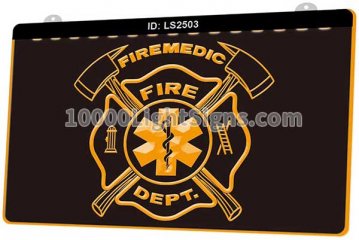 LS2503 Firemedic Fire Dept