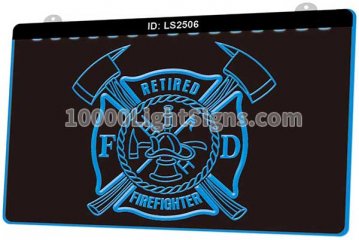 LS2506 Firefighter Fire Dept Retired
