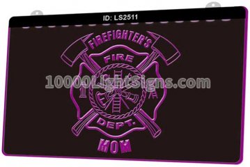 LS2511 Firefighter Fire Dept Mom