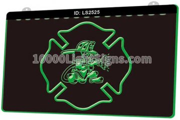 LS2525 Firefighter Fighting Irish