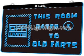 LS2583 Off Limits This Room Rated To Old Farts