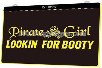 LS2619 Pirate Girl Lookin For Booty