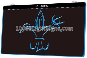 LS2892 Duck Deer Fish Etsy