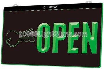 LS2954 House Keys Cut Open